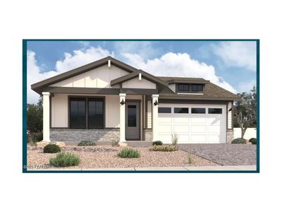 New construction Single-Family house 1226 Thunder Trl, Prescott, AZ 86305 plan The Boulder II G - image