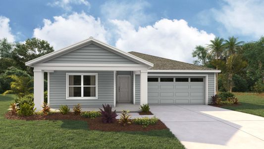 New construction Single-Family house 11163 Nw 167Th Ter, Alachua, FL 32615 plan Lakeside - image