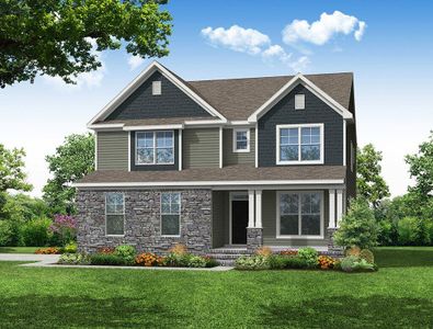 New construction Single-Family house 250 Rising Star Dr, Clayton, NC 27520 plan Davidson - image