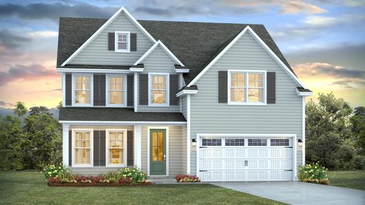 New construction Single-Family house 2130 Tulip Poplar St, Leland, NC 28451 plan FORRESTER - image 1