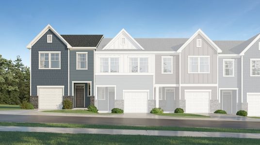 New construction Townhouse house 1042 Sweet Woodruff Dr, Zebulon, NC 27597 Cameron- photo 0 0