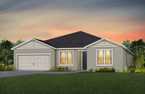 New construction Single-Family house 5237 Handsome Hills Dr, Mount Dora, FL 32757 plan Easley - image