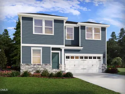 New construction Single-Family house 409 Southland Dr, Zebulon, NC 27597 plan Townsend - image