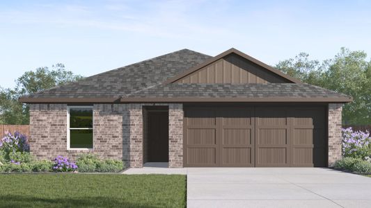 New construction Single-Family house 209 Boatright Blvd, Jarrell, TX 76537 plan Callahan - image