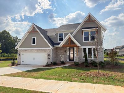 New construction Single-Family house 320 Cherokee Rose Ln, Hoschton, GA 30548 plan Clay - image