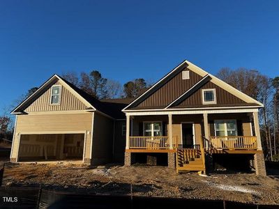 New construction Single-Family house 653 Little River Drive, Zebulon, NC 27597 - photo 0