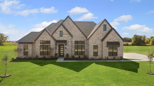 New construction Single-Family house 153 Lila Lake Dr, Waxahachie, TX 75165 plan Melbourne - image