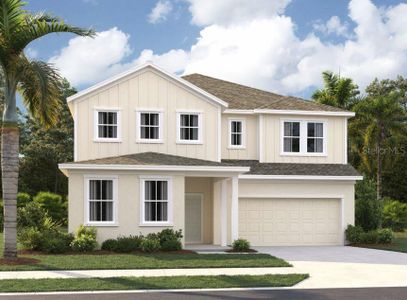 New construction Single-Family house 5734 Cattle Ranch Drive, Saint Cloud, FL 34771 Duval Homeplan- photo 0