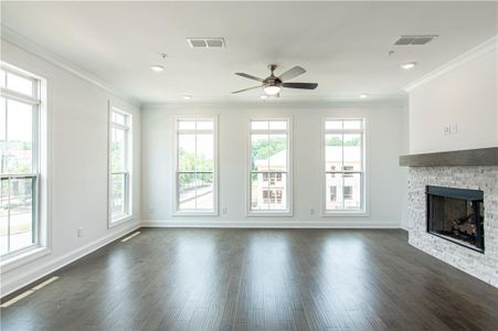 New construction Townhouse house 247 Downing Drive, Unit 99, Alpharetta, GA 30022 The Benton I- photo 0