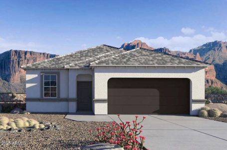 New construction Single-Family house 17430 N Salerno Dr, Maricopa, AZ 85138 - image