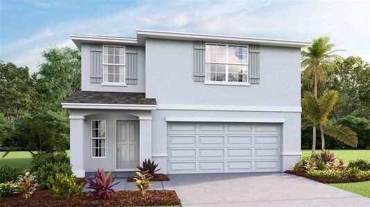 New construction Single-Family house 3194 Evenmore Way, Wildwood, FL 34785 Darwin- photo 0