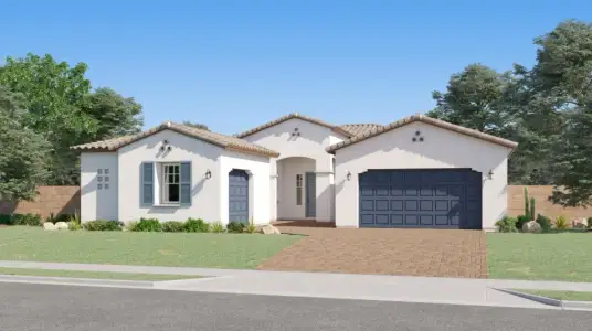 New construction Single-Family house 8022 W Tether Trl, Peoria, AZ 85383 plan Aurora Plan 5580 - image