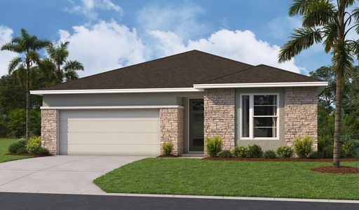 New construction Single-Family house 2029 Hammock Trace Dr, Parrish, FL 34219 plan Ashwood - image