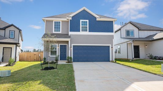 New construction Single-Family house 2309 Mooneye Ct, Conroe, TX 77384 The Lakeland- photo 0