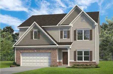 New construction Single-Family house 29 Silver Leaf Trce, Douglasville, GA 30134 plan The Ellijay - image