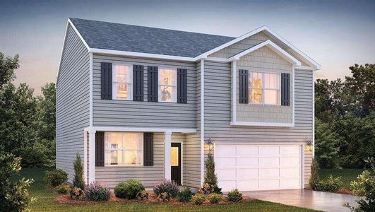 New construction Single-Family house 8604 Preakness Pass, Lithonia, GA 30058 Penwell- photo 0