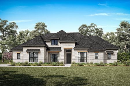 New construction Single-Family house 117 Lake Park Dr, Waxahachie, TX 75165 Athens- photo 0