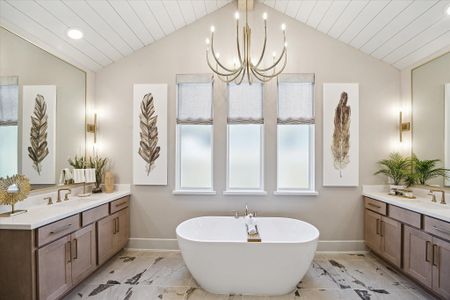 New construction Single-Family house 206 Drawbridge Dr, Georgetown, TX 78633 plan The Collins - image 18