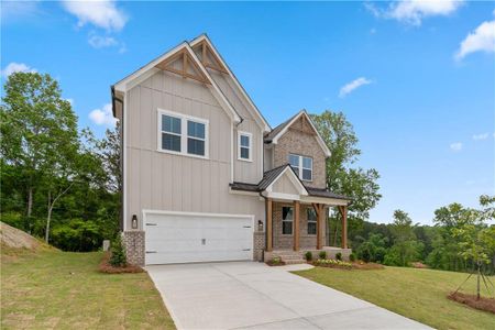 New construction Single-Family house 7530 Homer Dr, Cumming, GA 30028 Canton II- photo 0