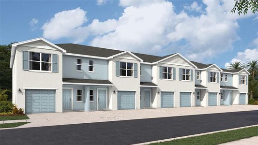 New construction Townhouse house 4654 Stargazer Ct, Palm Harbor, FL 34683 plan Pearson - image