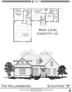 New construction Single-Family house Thompson's Station, TN 37064 plan Williamsburg - image