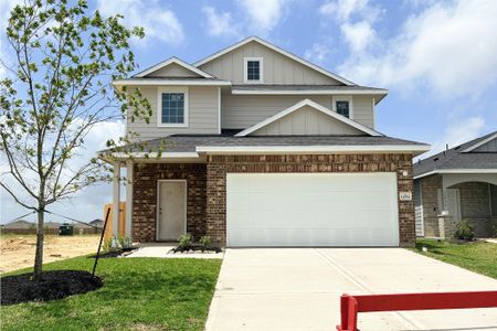 New construction Single-Family house 12931 Carla Scanlan, Crosby, TX 77532 plan Hickory - image