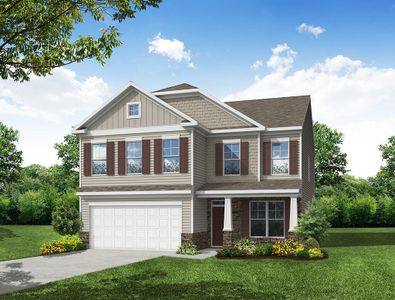 New construction Single-Family house 853 Brooklet Ct, Winston-Salem, NC 27127 plan Drexel - image