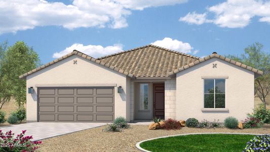 New construction Single-Family house 1269 E Ridgerock Lp, Casa Grande, AZ 85122 plan Lot 175 - Poppy - image