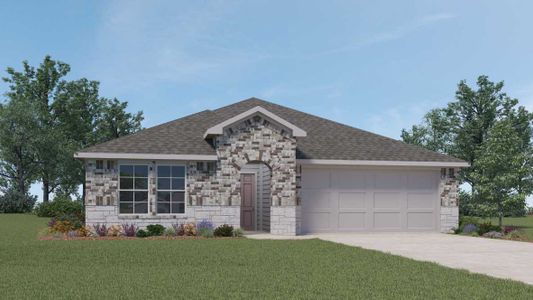 New construction Single-Family house 330 Honeydew Wy, Seguin, TX 78155 The Lakeway- photo 1 1