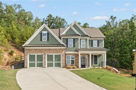 New construction Single-Family house 51 Blue Spruce Trail, Dallas, GA 30157 Chatham- photo 0