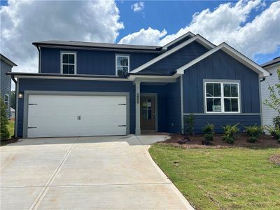 New construction Single-Family house 5221 Mulberry Creek Wy, Flowery Branch, GA 30542 Harding - photo 0