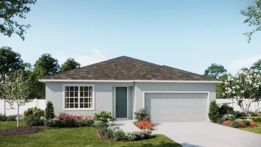 New construction Single-Family house 401 Marion Lp, Haines City, FL 33844 plan Haven - image
