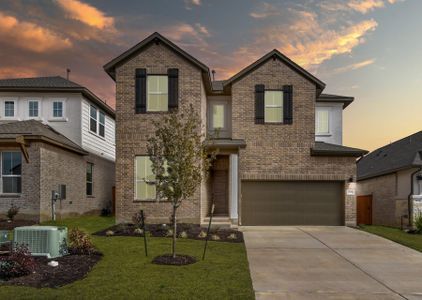 New construction Single-Family house 206 Lariat Lp, Liberty Hill, TX 78642 plan Willow - image