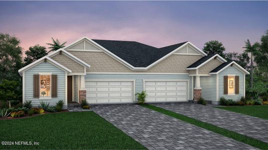 New construction Townhouse house 504 Superior Blvd, St. Augustine, FL 32092 Topaz- photo 0