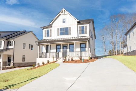 New construction Single-Family house 5816 Gainesville Street, Flowery Branch, GA 30542 Danville- photo 0