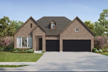 New construction Single-Family house 9123 Limestone Mill Wy, Manvel, TX 77578 plan The Thistle - image