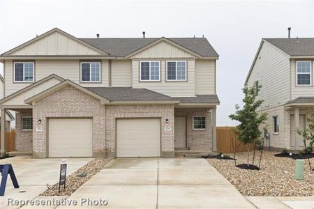 New construction Condo/Apt house 126 Yearling Way, Georgetown, TX 78626 Lassen- photo 0