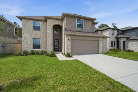 New construction Single-Family house 2822 River Juniper, Crosby, TX 77532 plan Snowmass - image