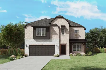 New construction Single-Family house 2506 Marigot St, Princeton, TX 75407 plan Amherst - image