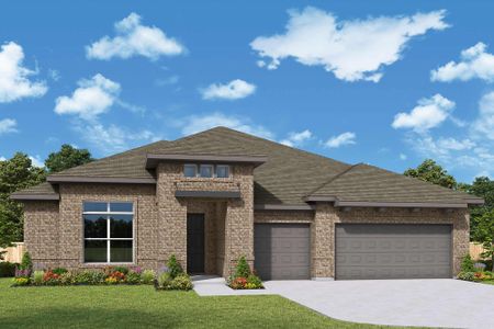 New construction Single-Family house 41806 Hubbard St, Todd Mission, TX 77316 plan The Ivy - image