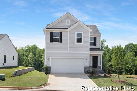 New construction Single-Family house 1252 Freeman View Drive, Albemarle, NC 28001 The Aria- photo 0