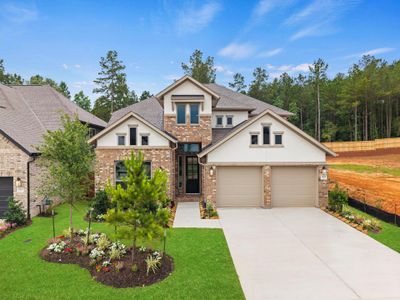 New construction Single-Family house 26151 Treetop Terrace Ln, Magnolia, TX 77316 plan Justin - image
