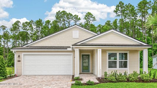 New construction Single-Family house 141 Greenwood Dr, Palm Coast, FL 32137 plan Clifton - image