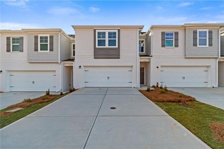 New construction Townhouse house 341 Heavenly Hollow Pl, McDonough, GA 30253 - image
