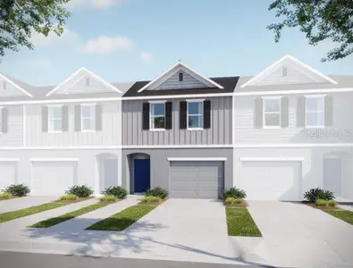 New construction Townhouse house 10663 Ironwood Tree Wy, San Antonio, FL 33576 plan The St Sebastian - image