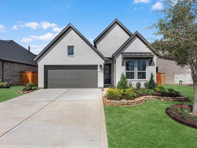 New construction Single-Family house 22415 Topaz Harbor Ln, Tomball, TX 77377 plan Kinglet - image