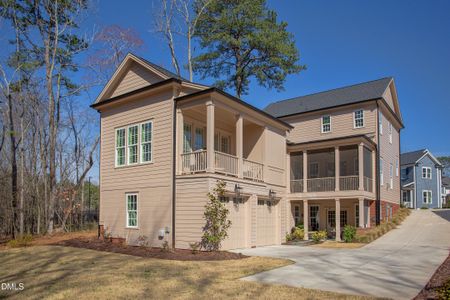 New construction Single-Family house 1028 Whitehall Cir, Durham, NC 27713 plan Trinity French Colonial w/ Basement - image