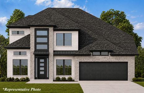 New construction Single-Family house 22310 Brushy Woodland Edge Wy, Cypress, TX 77433 plan 3799 - image