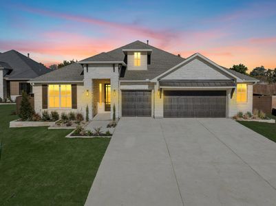 New construction Single-Family house 3332 Emerald Lake Path, Georgetown, TX 78628 plan Jester - image