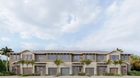 New construction Townhouse house 3377 Mckay Wy, Lake Worth, FL 33463 - image